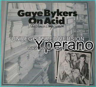 GAYE BYKERS ON ACID: The Janice Long Sessions LP part of the grebo movement. Check video